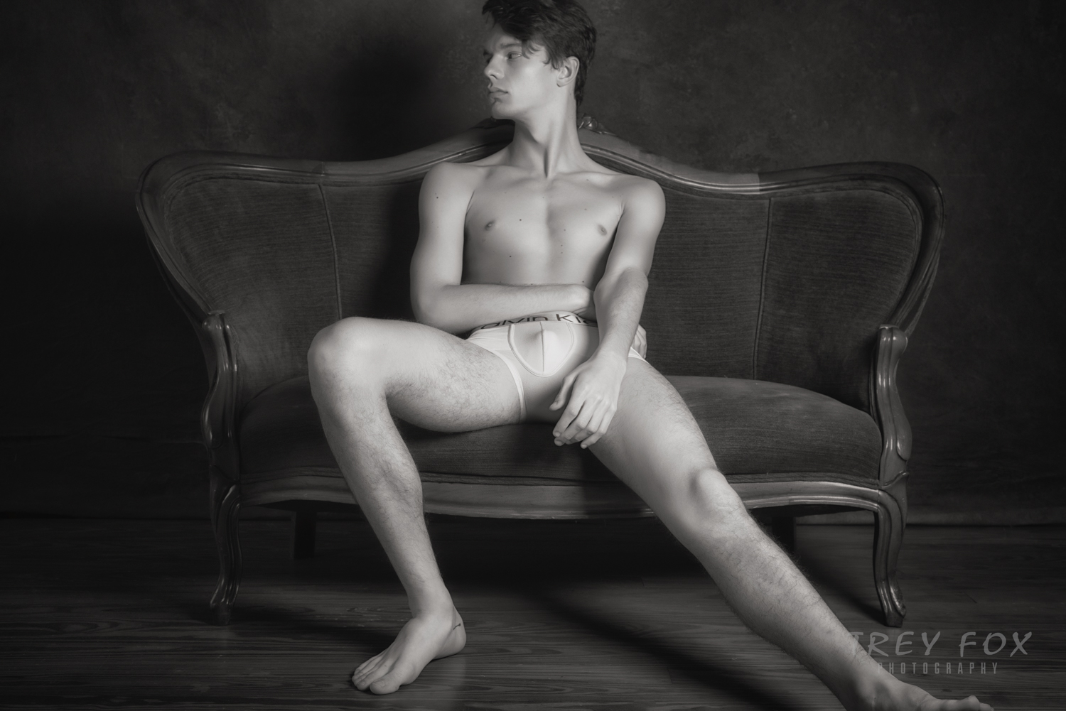 Sexy male underwear model | Trey Fox | Houston